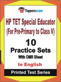 HP TET Special Educator (For Pre-Primary to Class V) Book in English - Practice Set