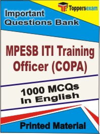 MPESB ITI Training Officer (COPA) Book in English - Objective MCQ