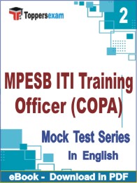 MPESB ITI Training Officer (COPA) PDF Book In English - MCQ / Objective Questions