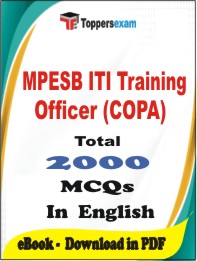 MPESB ITI Training Officer (COPA) PDF Book In English - MCQ / Objective Questions