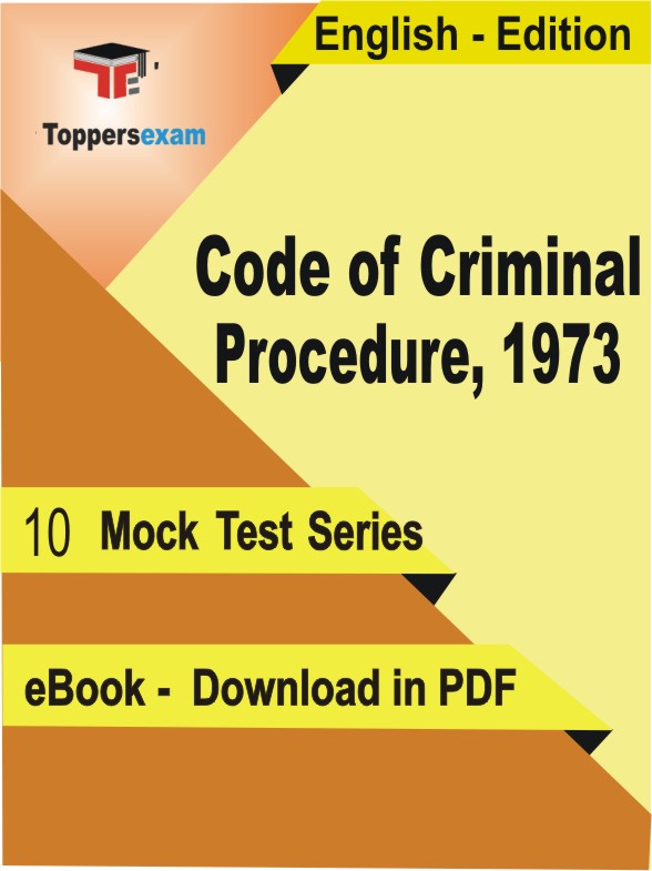 Code of Criminal Procedure, 1973 PDF Book In English - Mock Test/Practice Set