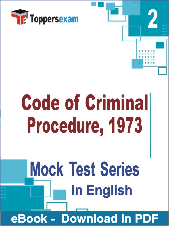 Code of Criminal Procedure, 1973 PDF Book In English - Question Paper