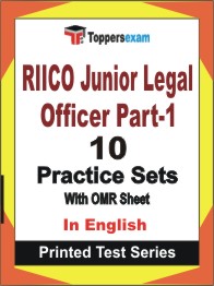 RIICO Junior Legal Officer (Part-1) Book in English - Practice Set