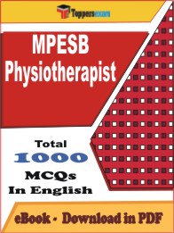 MPESB Physiotherapist PDF Book In English - MCQ / Objective Questions