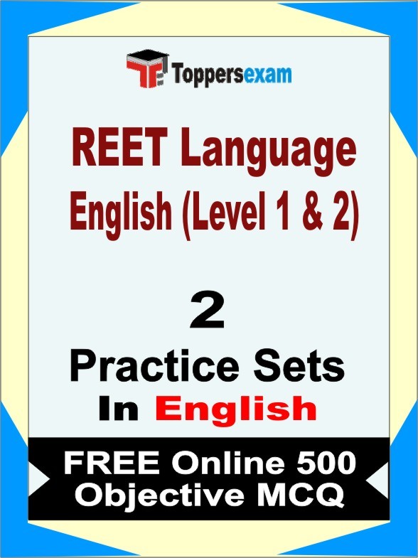 REET Language English (Level 1 & 2) Exam Practice Set Book in English