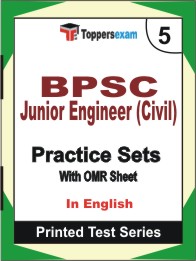 BPSC Junior Engineer (Civil) Book in English - Mock Test / Practice Set