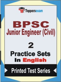 BPSC Junior Engineer (Civil) Book in English - Question Paper / Practice Set