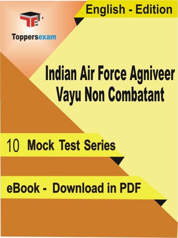 Indian Air Force Agniveer Vayu Non Combatant PDF Book In English - Mock Test/Practice Set