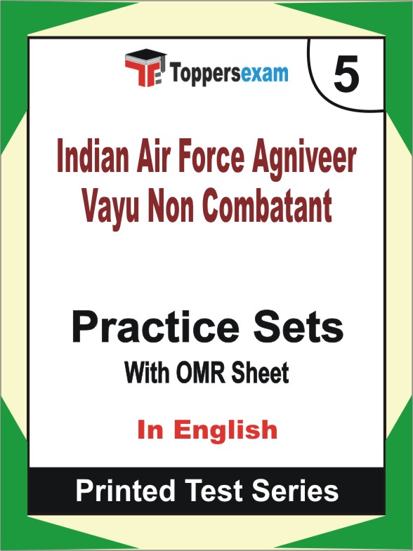 Indian Air Force Agniveer Vayu Non Combatant Book in English - Mock Test / Practice Set