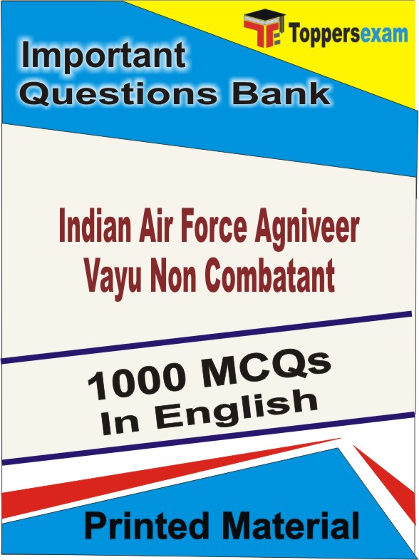 Indian Air Force Agniveer Vayu Non Combatant Book in English - Objective MCQ