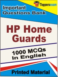 HP Home Guards Book in English - Objective MCQ