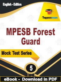 MPESB Forest Guard PDF Book In English - Practice Set
