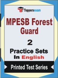 MPESB Forest Guard Book in English - Question Paper / Practice Set