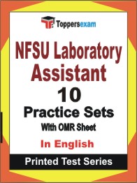 NFSU Laboratory Assistant Book in English - Practice Set