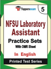 NFSU Laboratory Assistant Book in English - Mock Test / Practice Set