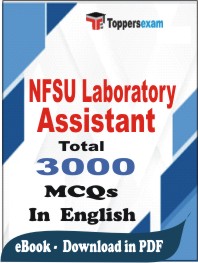 NFSU Laboratory Assistant PDF Book In English - MCQ / Objective Questions