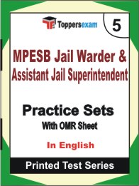 MPESB Jail Warder & Assistant Jail Superintendent Book in English - Mock Test / Practice Set