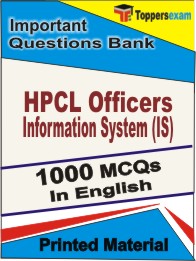HPCL Officers Information System (IS) Book in English - Objective MCQ