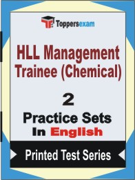 HLL Management Trainee (Chemical) Book in English - Question Paper / Practice Set