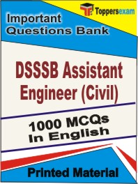 DSSSB Assistant Engineer (Civil) Book in English - Objective MCQ