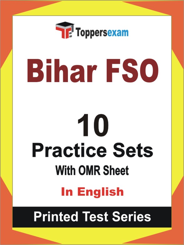 Bihar FSO Book in English - Practice Set