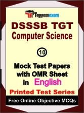 DSSSB TGT Computer Science Exam Mock Test Papers (Book) in English