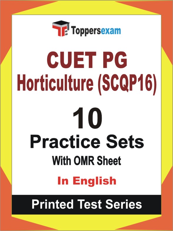 CUET PG Horticulture (SCQP16) Book in English - Practice Set