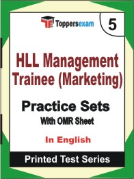 HLL Management Trainee (Marketing) Book in English - Mock Test / Practice Set