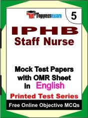 IPHB Staff Nurse Exam Mock Test Papers (Book) in English
