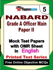 NABARD Grade A Officer (Main) Exam Mock Test Papers (Book) in English