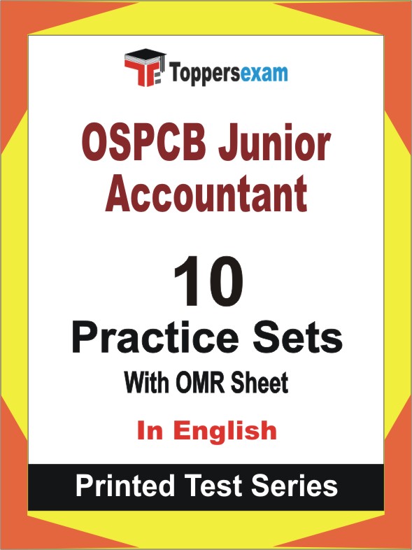 OSPCB Junior Accountant Book in English - Practice Set