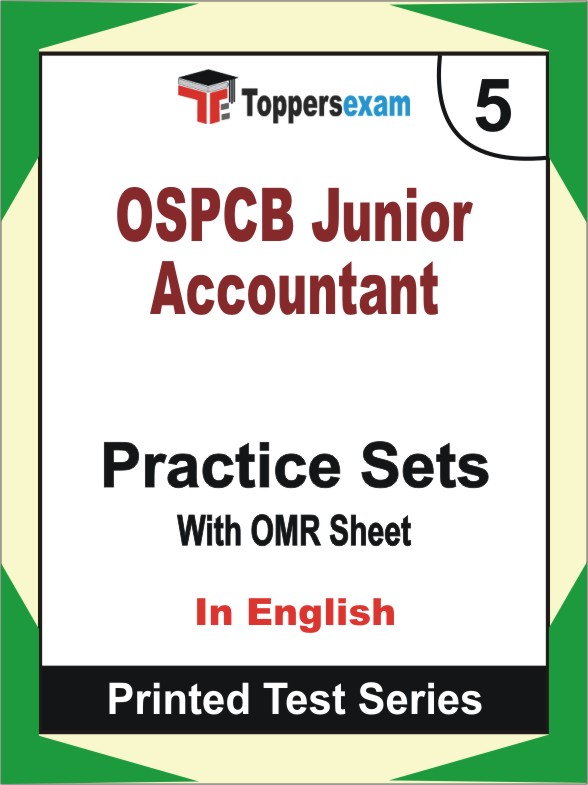 OSPCB Junior Accountant Book in English - Mock Test / Practice Set
