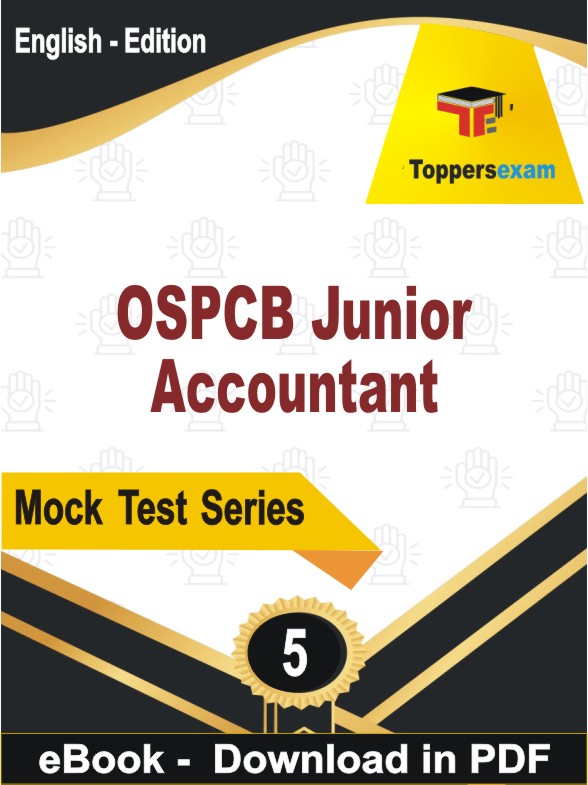 OSPCB Junior Accountant PDF Book In English - Practice Set