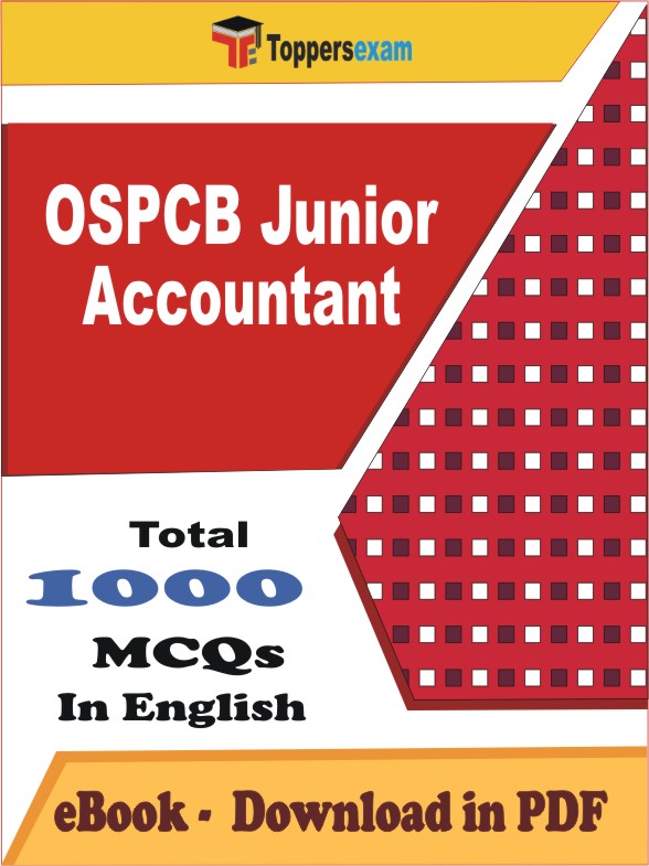 OSPCB Junior Accountant PDF Book In English - MCQ / Objective Questions