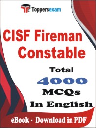 CISF Fireman Constable PDF Book In English - MCQ / Objective Questions