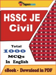 HSSC JE Civil PDF Book In English - MCQ / Objective Questions