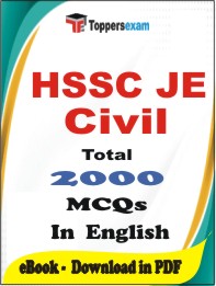HSSC JE Civil PDF Book In English - MCQ / Objective Questions
