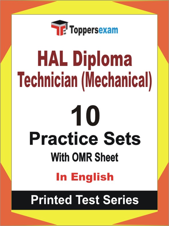 HAL Diploma Technician (Mechanical) Book in English - Practice Set