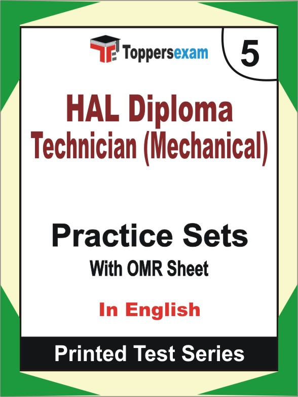 HAL Diploma Technician (Mechanical) Book in English - Mock Test / Practice Set
