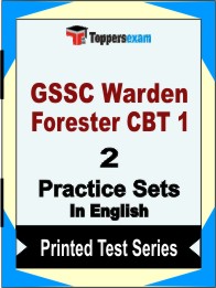 GSSC Warden Forester CBT 1Book in English - Question Paper / Practice Set