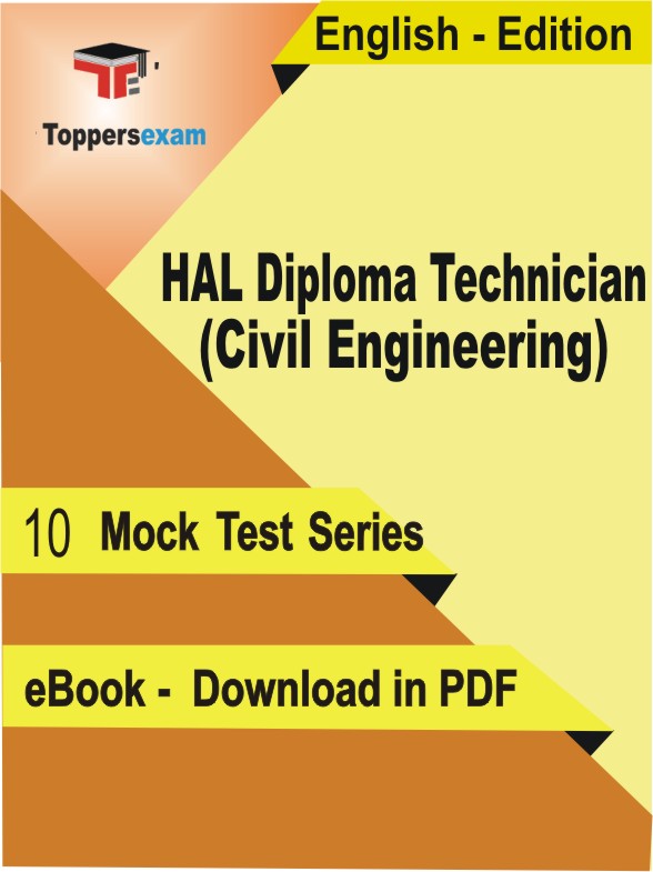HAL Diploma Technician (Civil Engineering) PDF Book In English - Mock Test/Practice Set