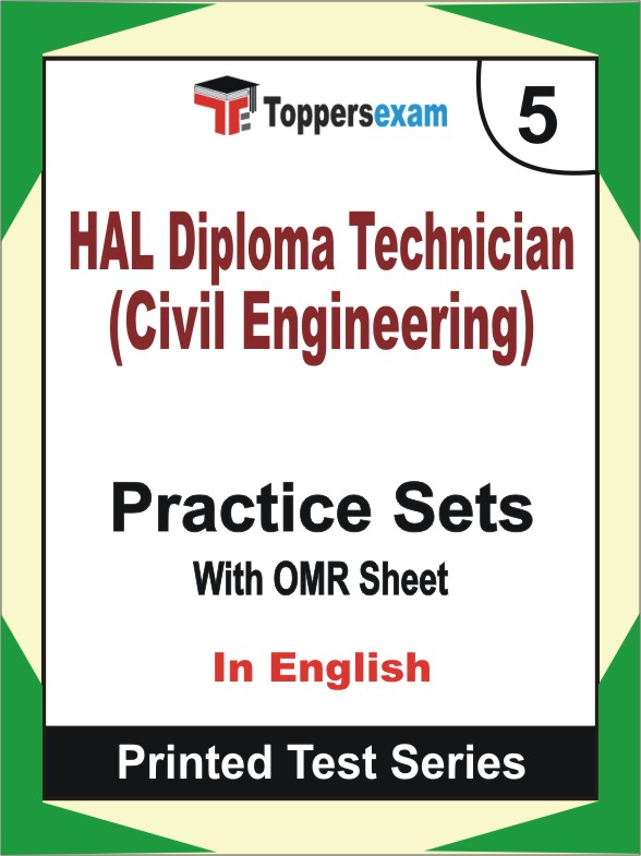 HAL Diploma Technician (Civil Engineering) Book in English - Mock Test / Practice Set