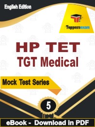 HP TET TGT Medical Test PDF Book In English - Practice Set