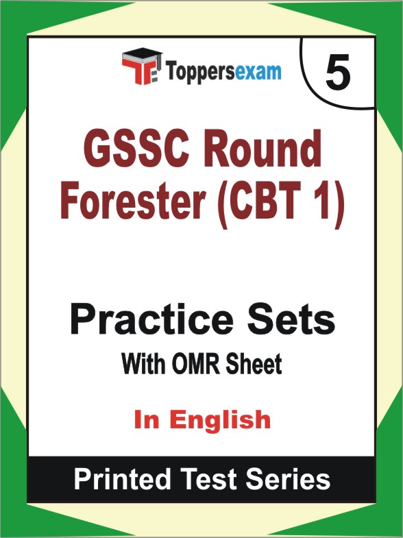 GSSC Round Forester (CBT 1) Book in English - Mock Test / Practice Set
