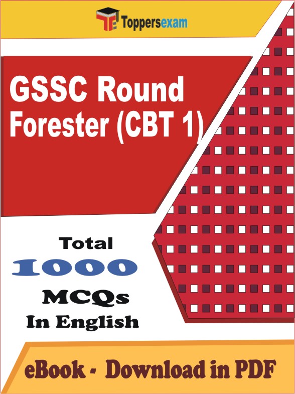 GSSC Round Forester (CBT 1) PDF Book In English - MCQ / Objective Questions