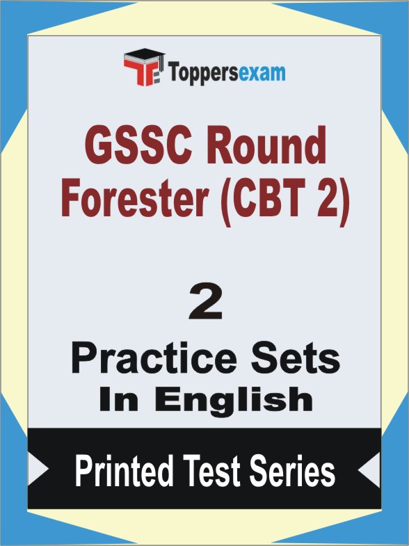 GSSC Round Forester (CBT 2) Book in English - Question Paper / Practice Set