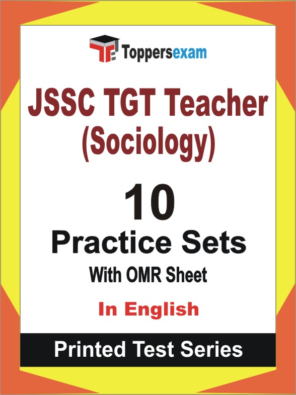 JSSC TGT Teacher (Sociology) Book in English - Practice Set