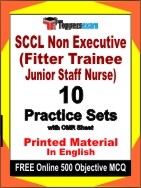 SCCL Non Executive (Fitter Trainee Junior Staff Nurse) Book in English - Practice Set