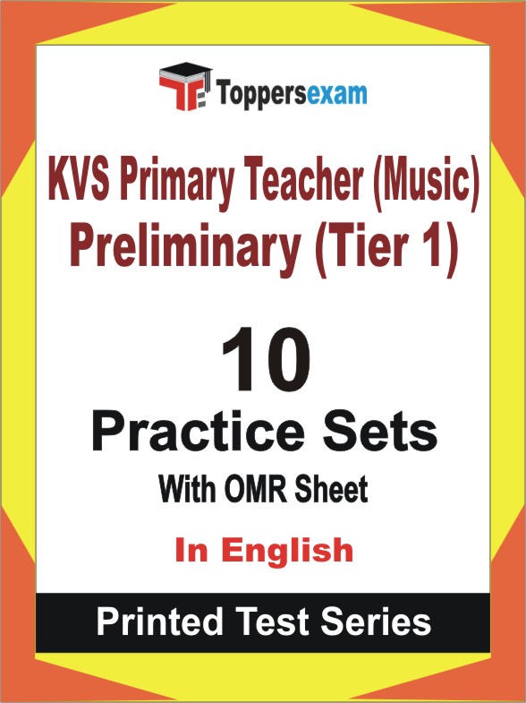 KVS Primary Teacher (Music) Preliminary (Tier 1) Book in English - Practice Set