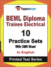 BEML Diploma Trainee Electrical Book in English - Practice Set
